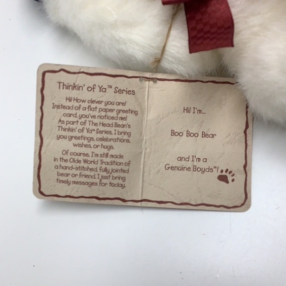 Boyds Bear “Boo Boo Bear” - Picture 7 of 7